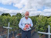 Andy Johnson, Managing Director, Wyevale Nurseries, with the new 2026 Retailers’ Catalogue
